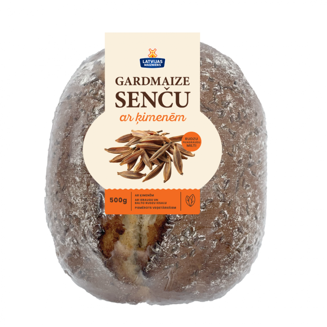 GARDMAIZE SENČU AR ĶIMENĒM