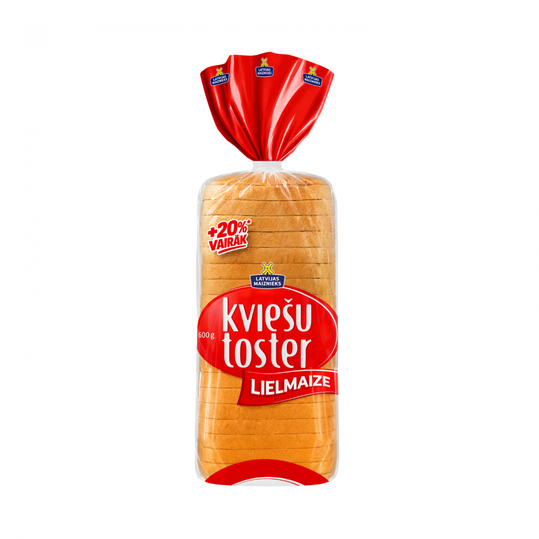 LIELMAIZE Kviešu tostermaize