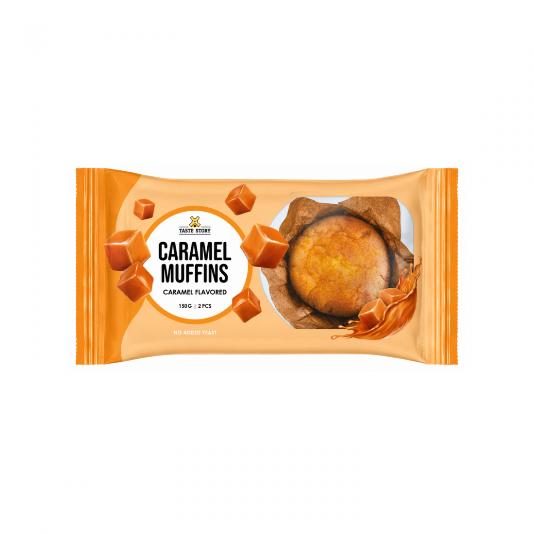 Taste Story Karameļu garšas mafini 