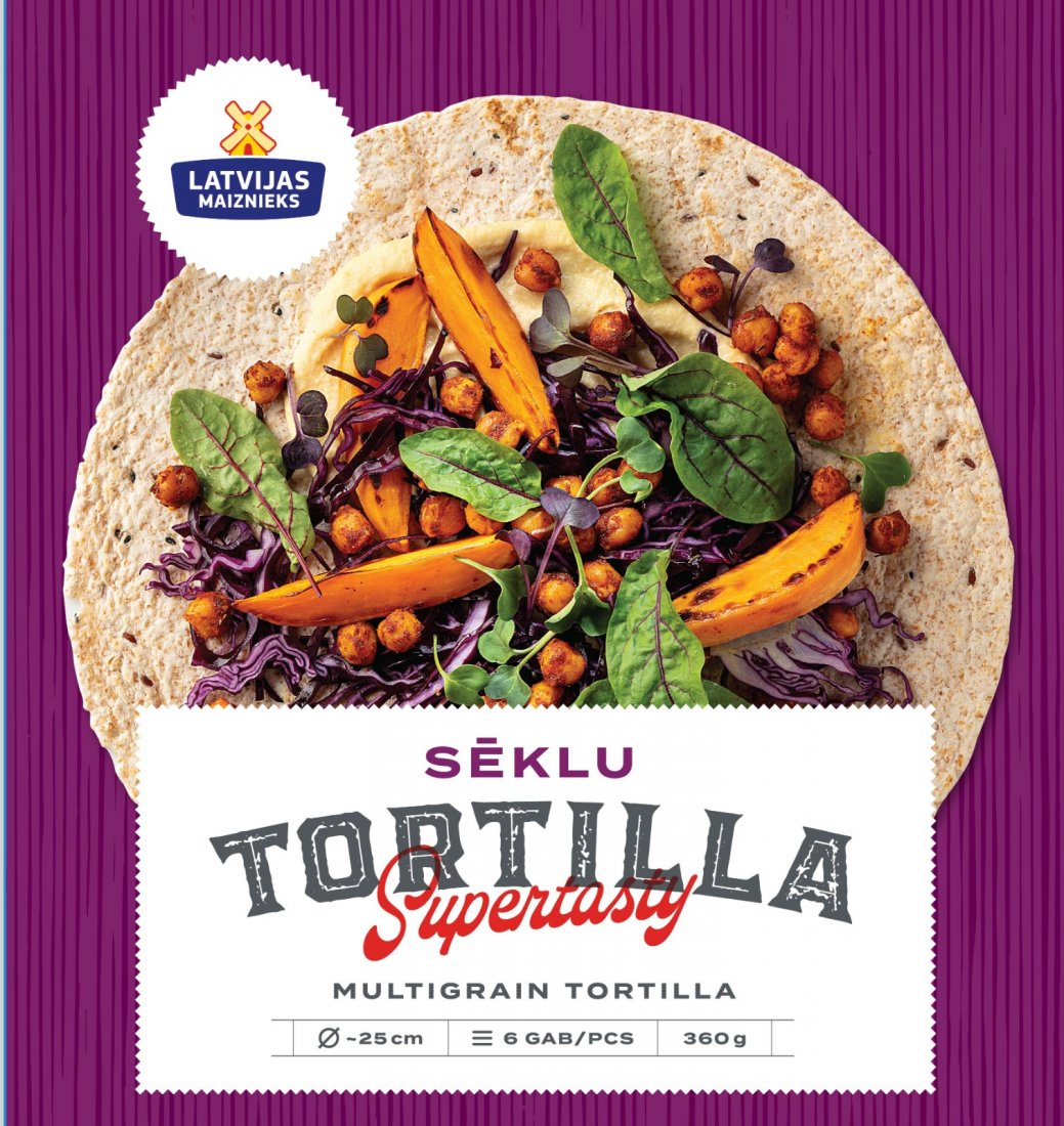 JAUNUMS! SĒKLU TORTILJA