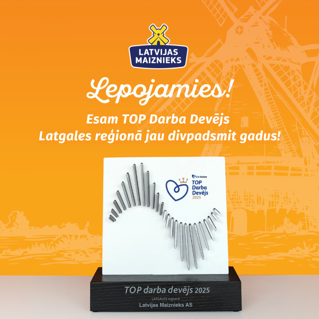 TOP darba devējs Latgales reģionā.