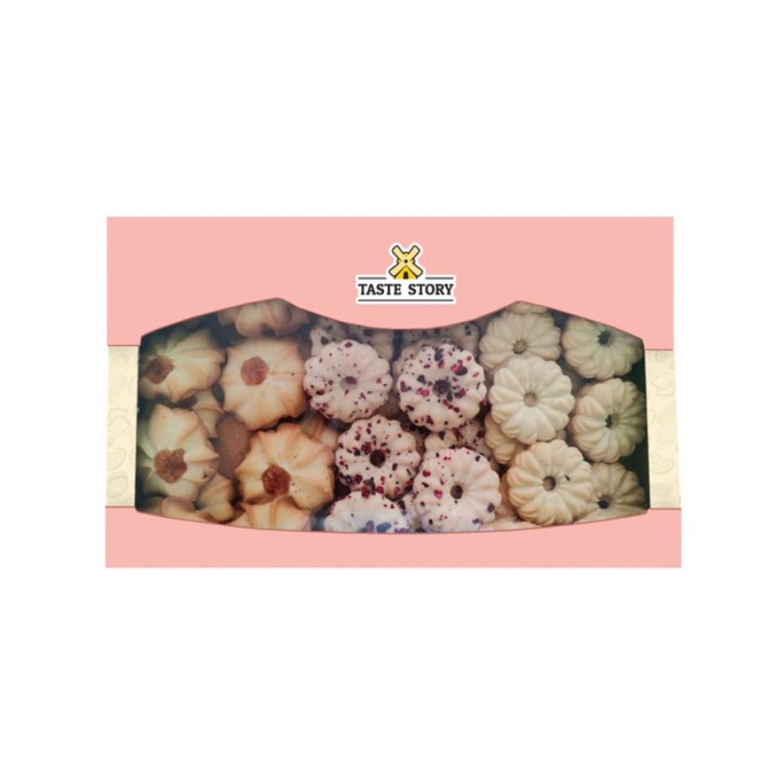 Taste Story Песочное печенье Garden Flowers