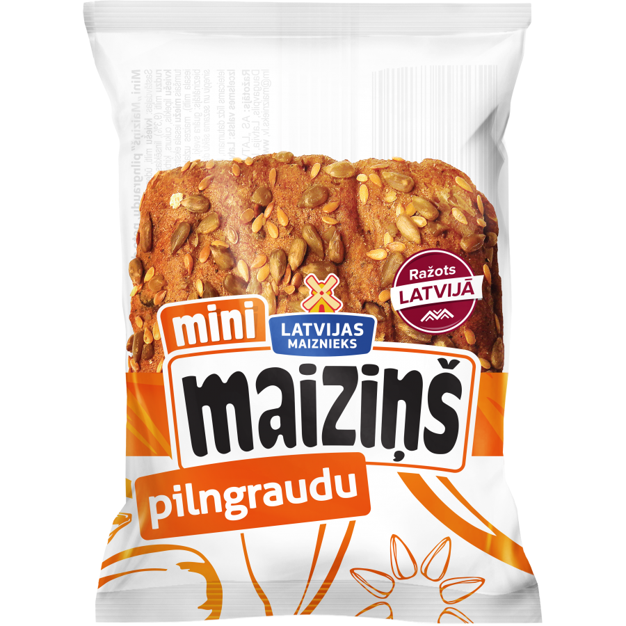 Whole Grain Bun "Maiziņš"