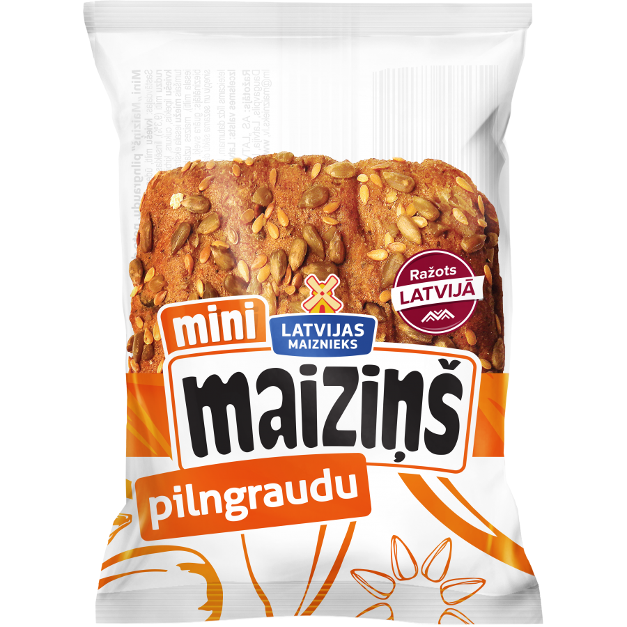 Мини Maiziņš цельнозерновой