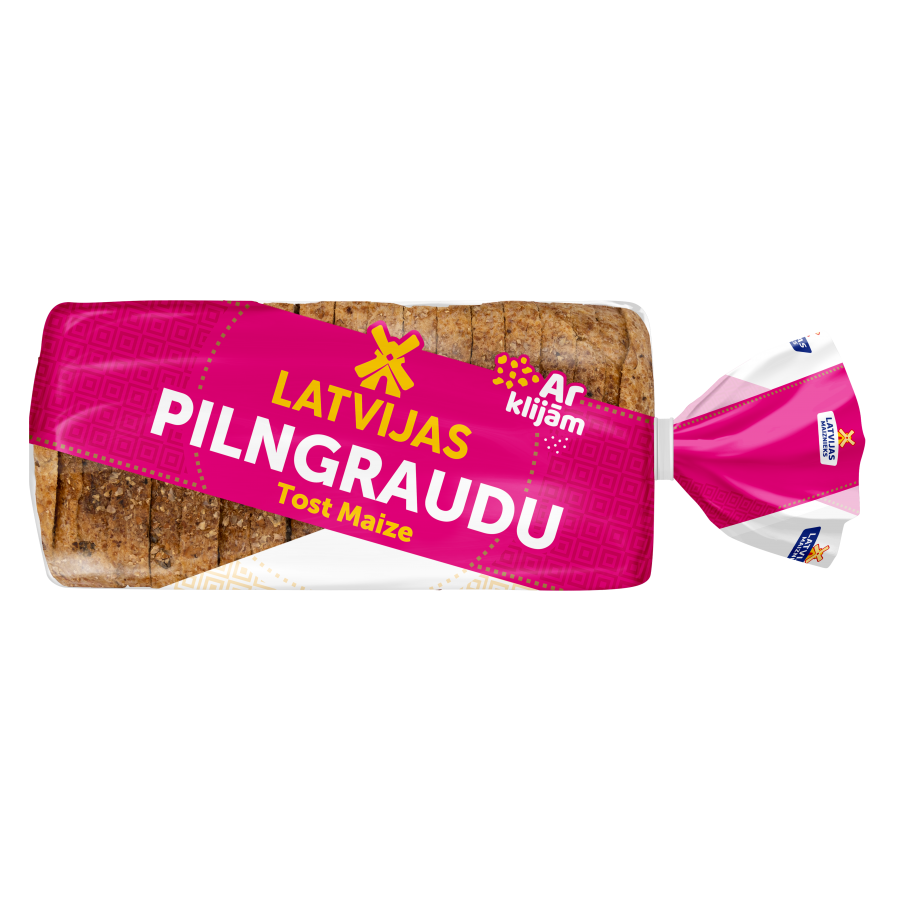 Wholegrain toast “Latvijas Tost Maize” 