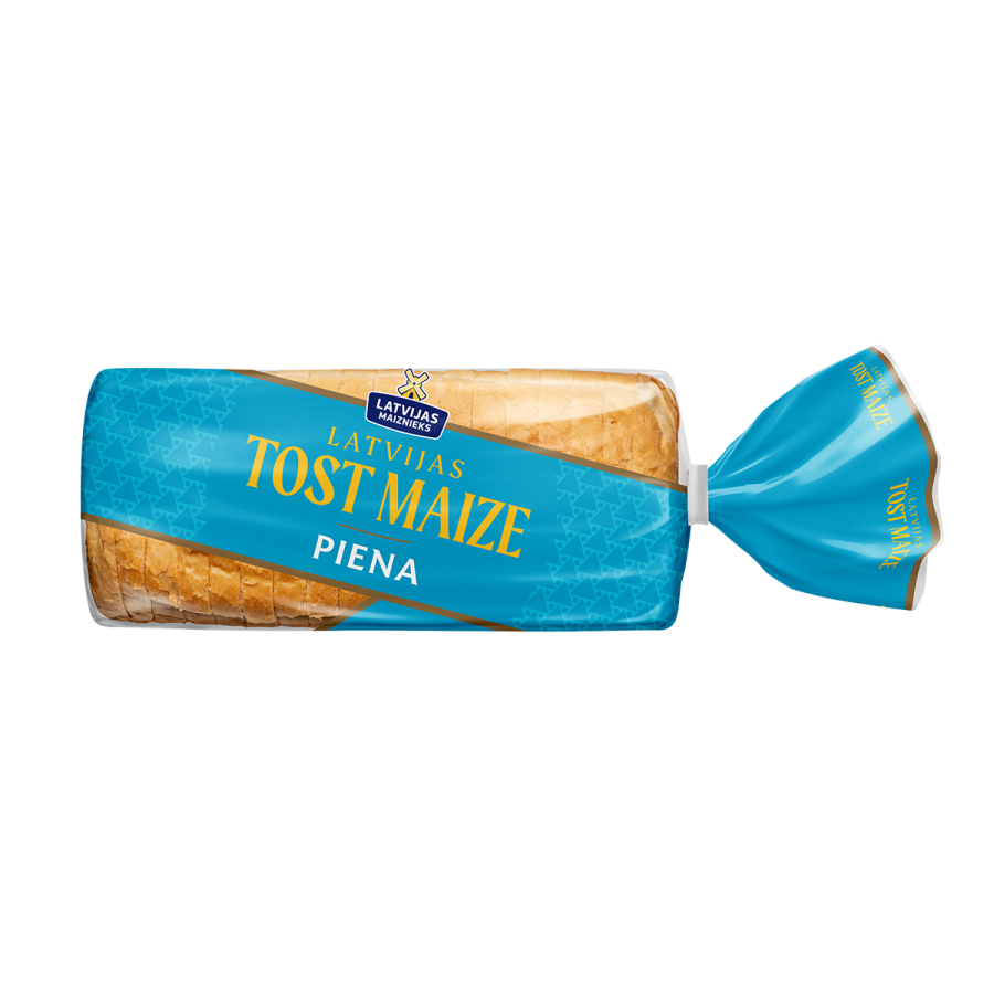 „Latvijas Tost Maize” тостерный хлеб с молоком