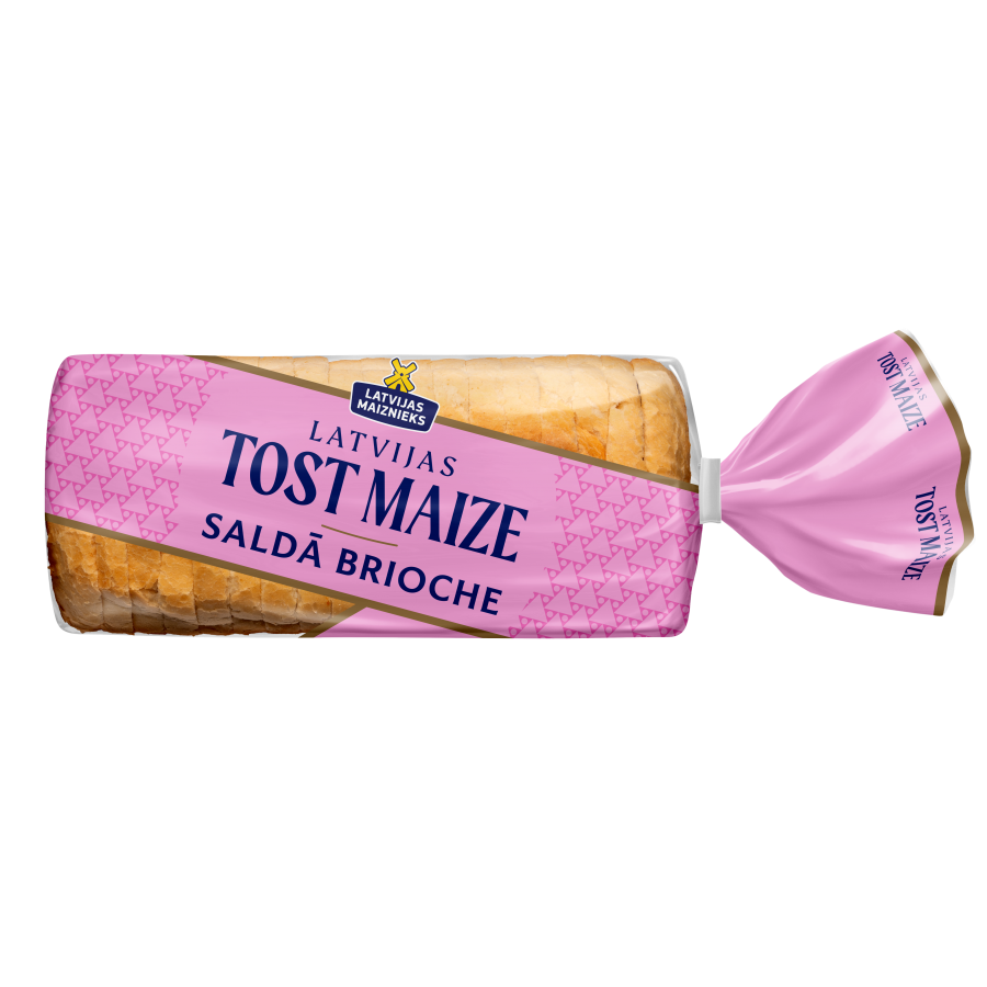 Saldā tostermaize Brioche “Latvijas Tost Maize”