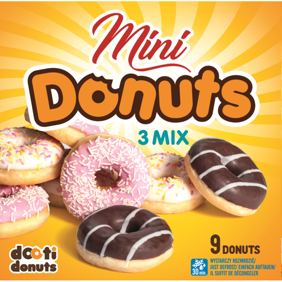 Mini donuts 3 mix