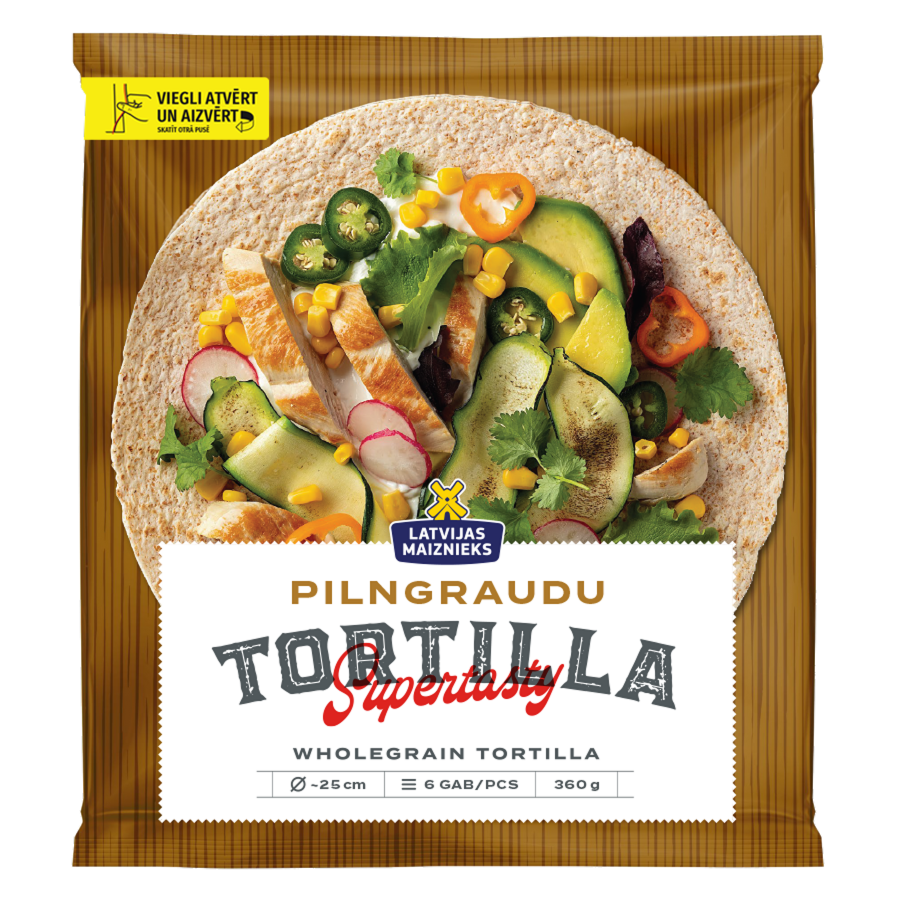 Whole Grain Wheat Tortilla