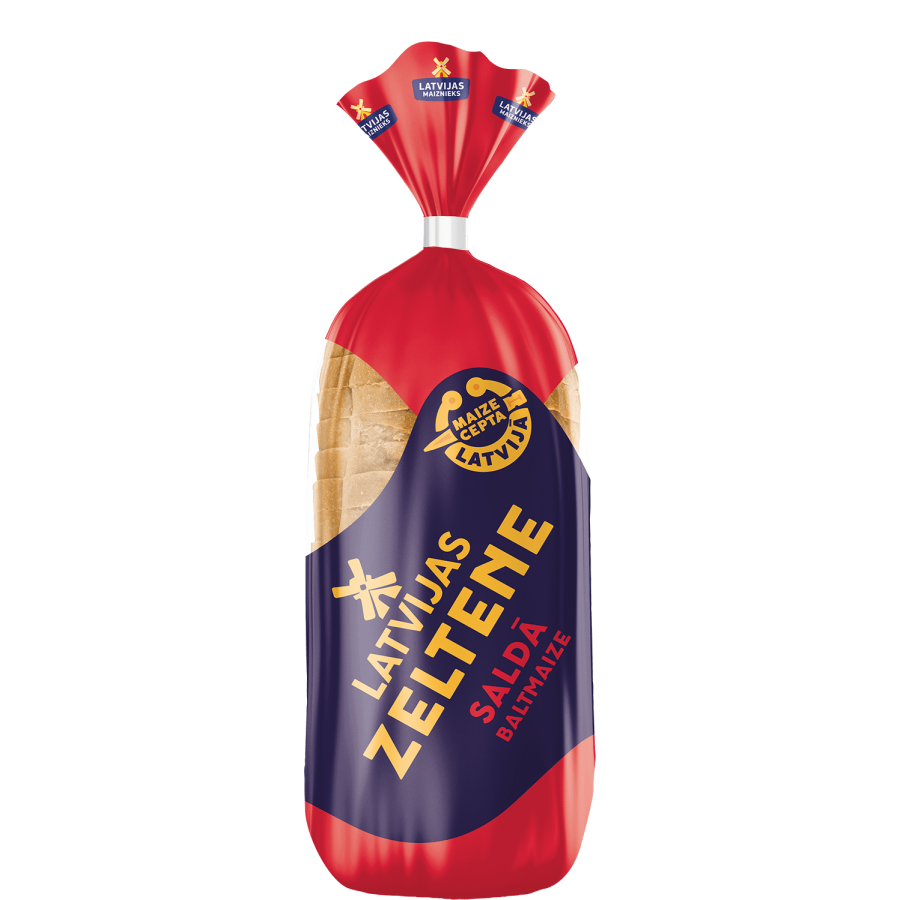 Сладкий белый хлеб ZELTENE (Продукт с зелёной ложечкой)